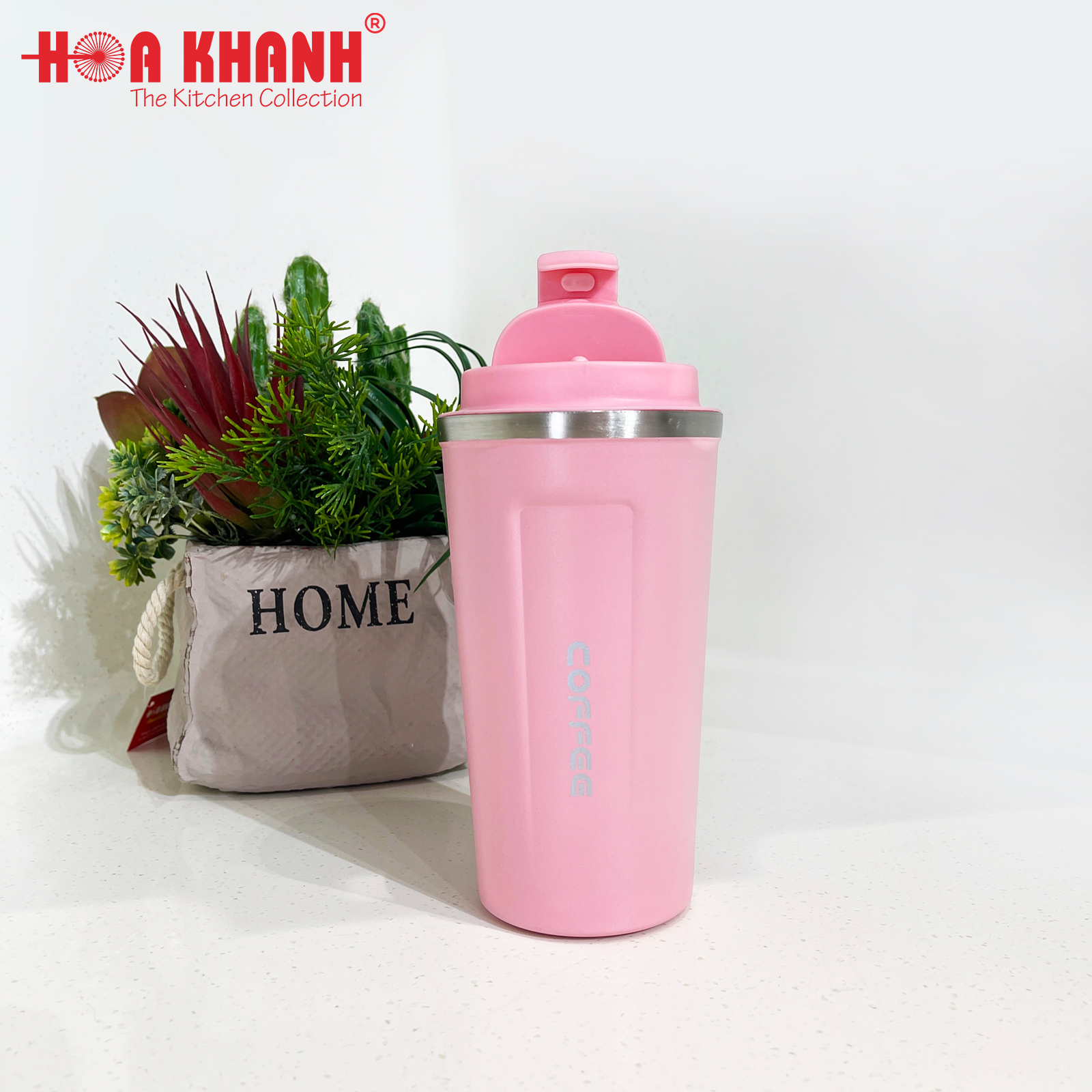 LY GIỮ NHIỆT NẮP BẬT 500ML - A06-LNNB600