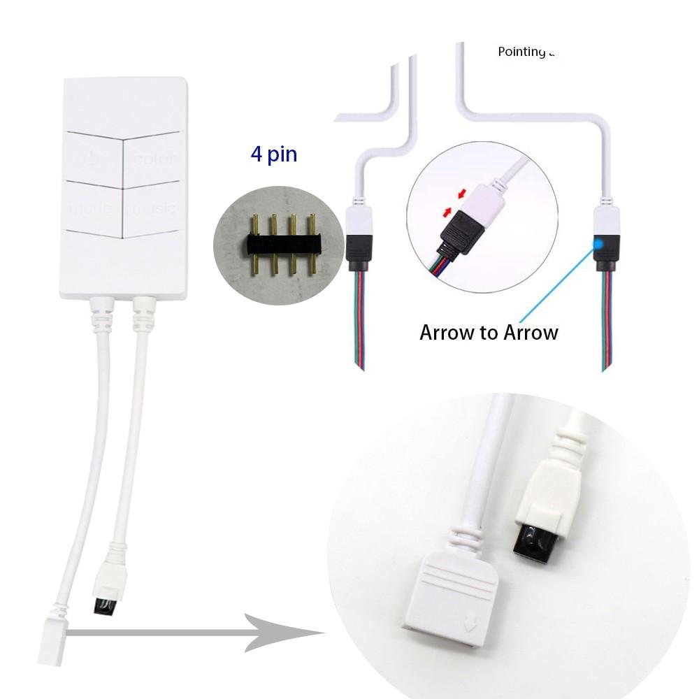 Bộ Điều Khiển Dây Đèn Led Dc12V 24v