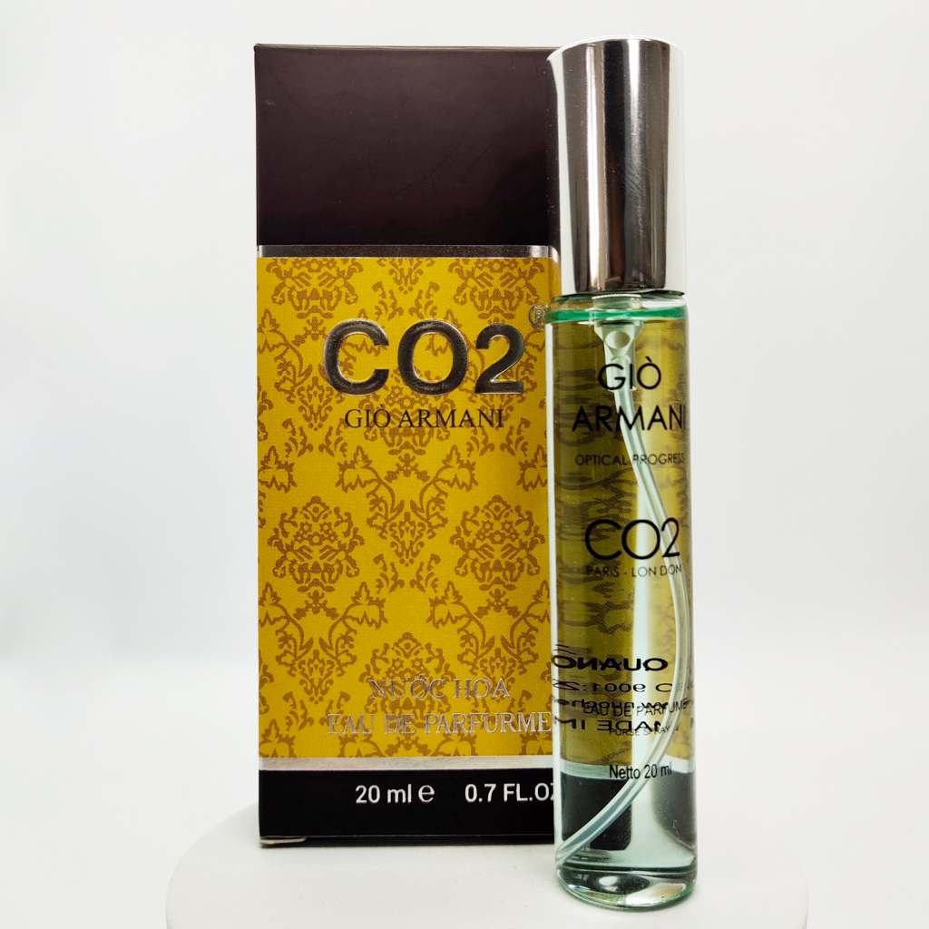 Nước hoa Nam CO2 Giò Armani Eau De Perfume (hương gỗ, lưu hương từ 6 - 10 giờ)