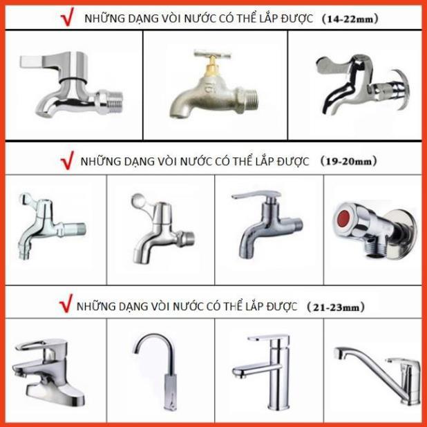 Bộ dây vòi xịt nước rửa xe, tưới cây . tăng áp 3 lần, loại 20m 206318 đầu đồng, cút đồng