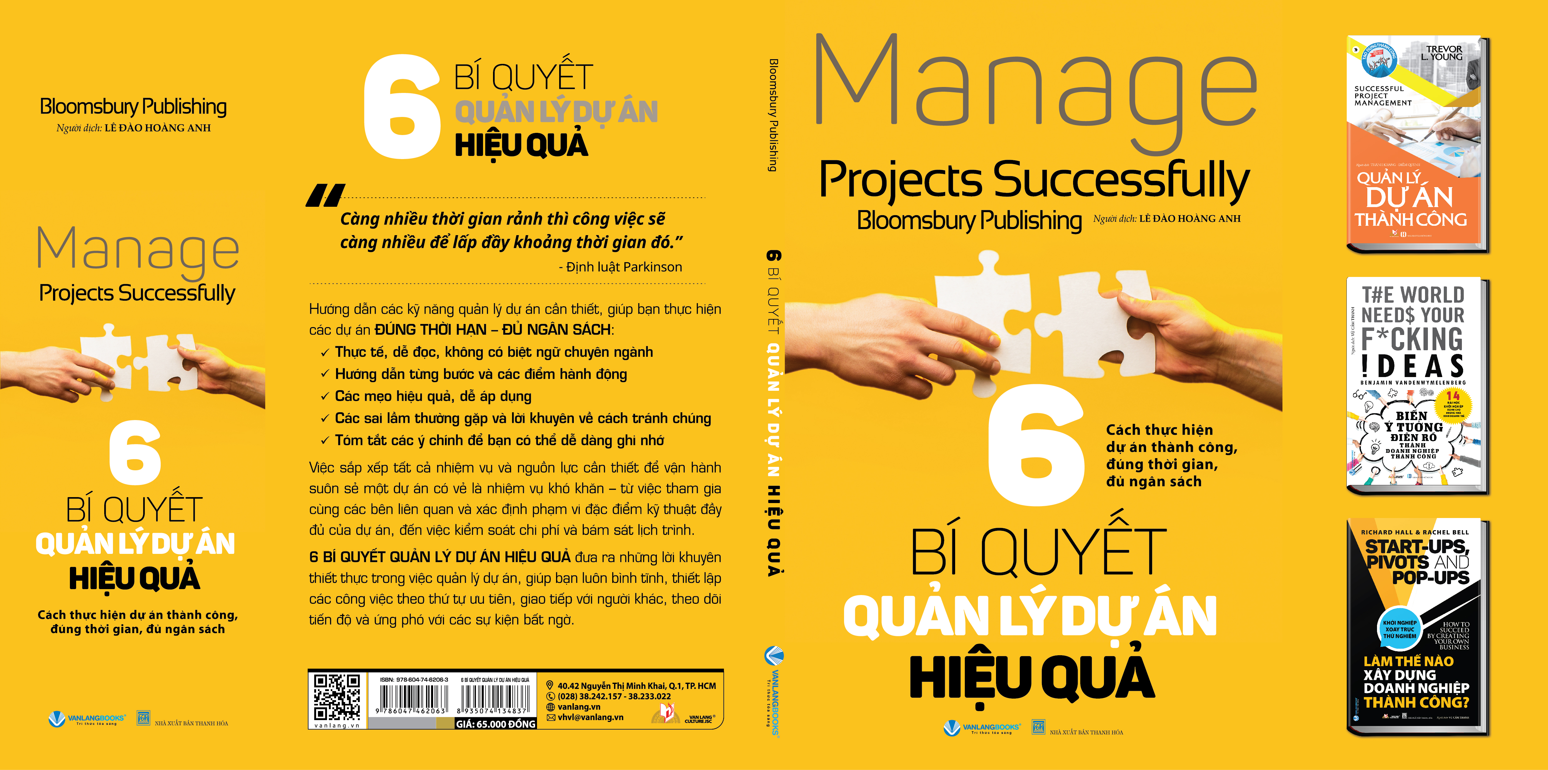 6 Bí Quyết Quản Lý Dự Án Hiệu Quả - Vanlangbooks
