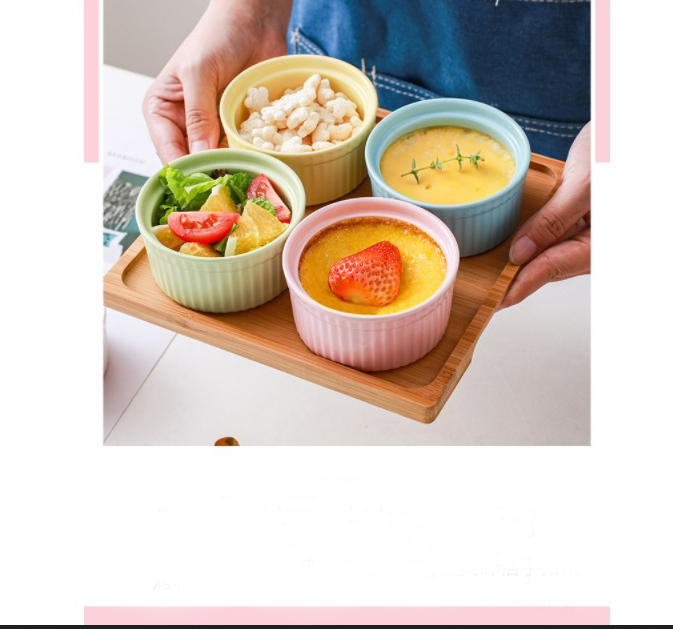 Bát nướng bánh bằng sứ