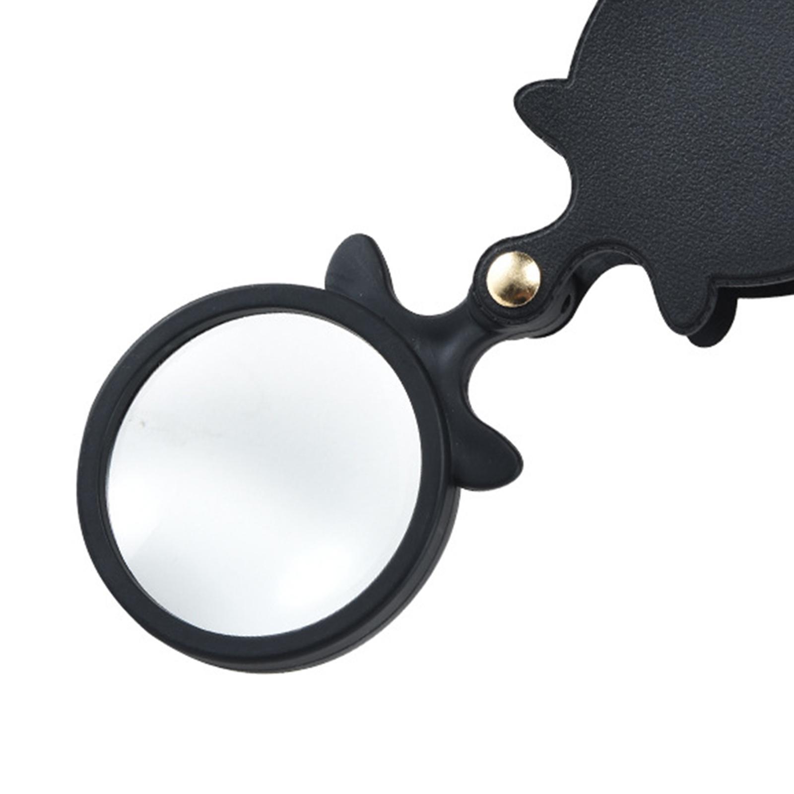 64mm Portable Mini Handheld Reading Magnifying Glass Tool