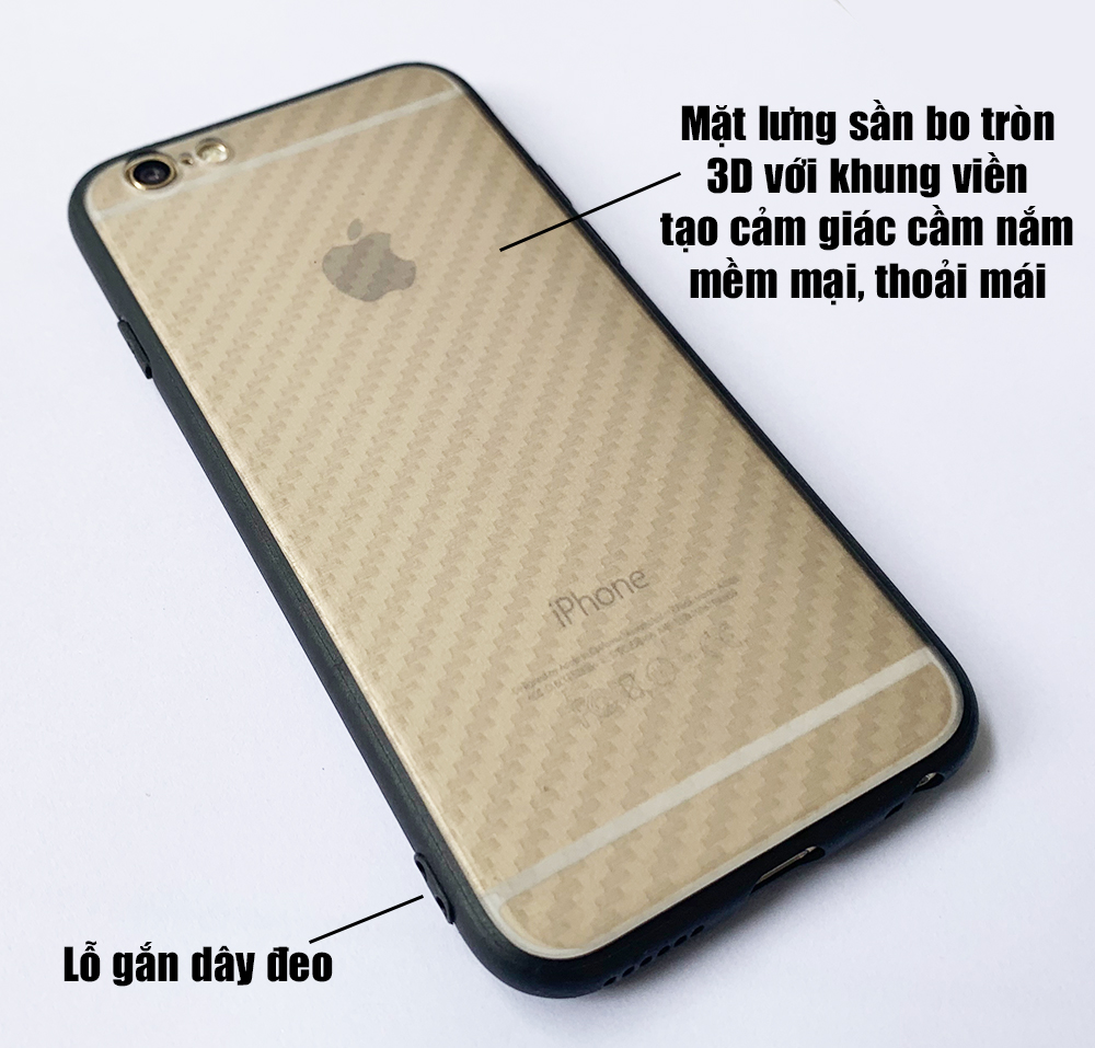 Ốp lưng viền dẻo đen cao cấp dành cho iPhone 6 vs iPhone 6s - Hàng nhập khẩu
