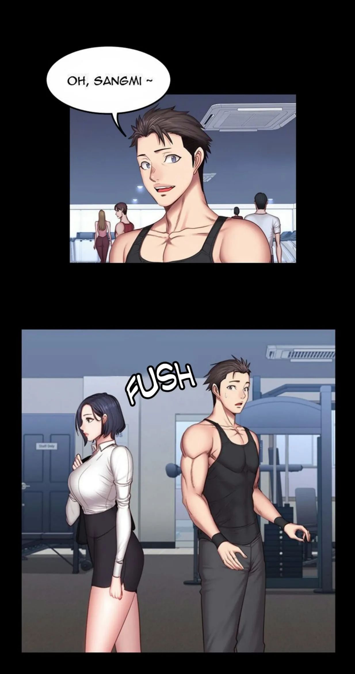 huấn luyện viên phòng thể hình - không che chapter 30 21