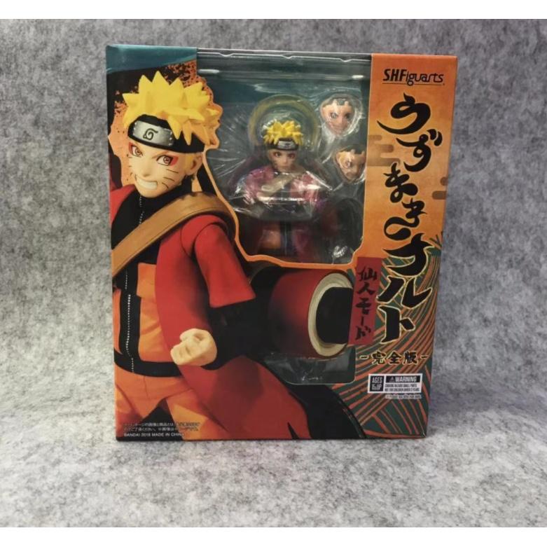 Mô hình khớp Naruto tiên thuật shuriken có 2 mặt