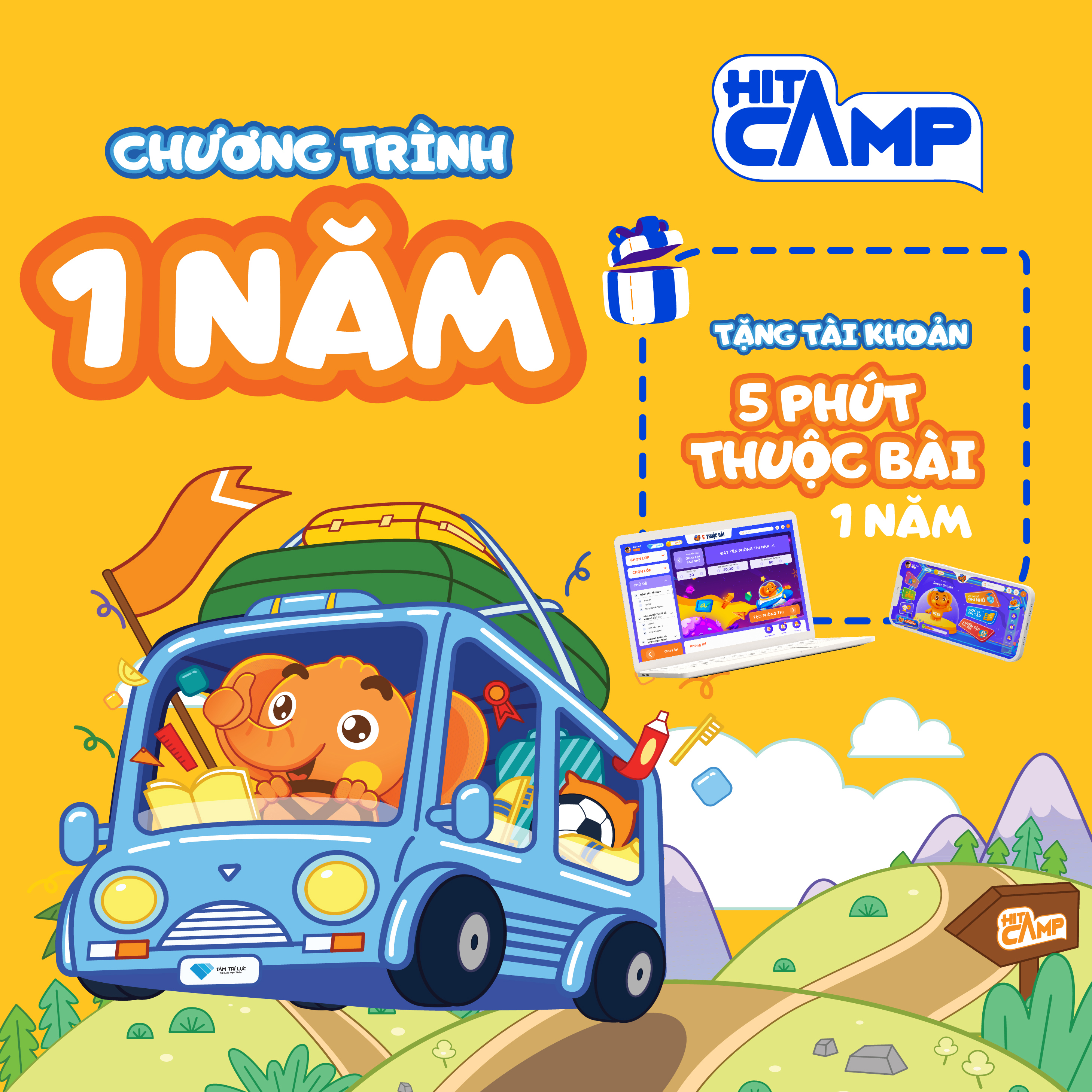 Khoá học HITA CAMP  - Bản đồ đào tạo hiền tài phát triển toàn diện tư duy và kỹ năng cho trẻ