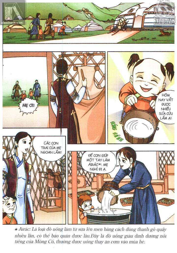 thành cát tư hãn chapter 3 13