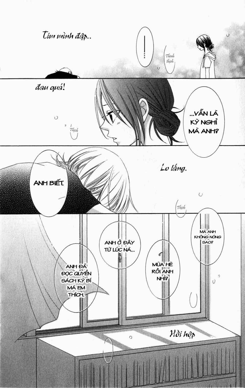 boku wa kisu de uso wo tsuku (anh sẽ nói dối em về một nụ hôn) chapter 5 35