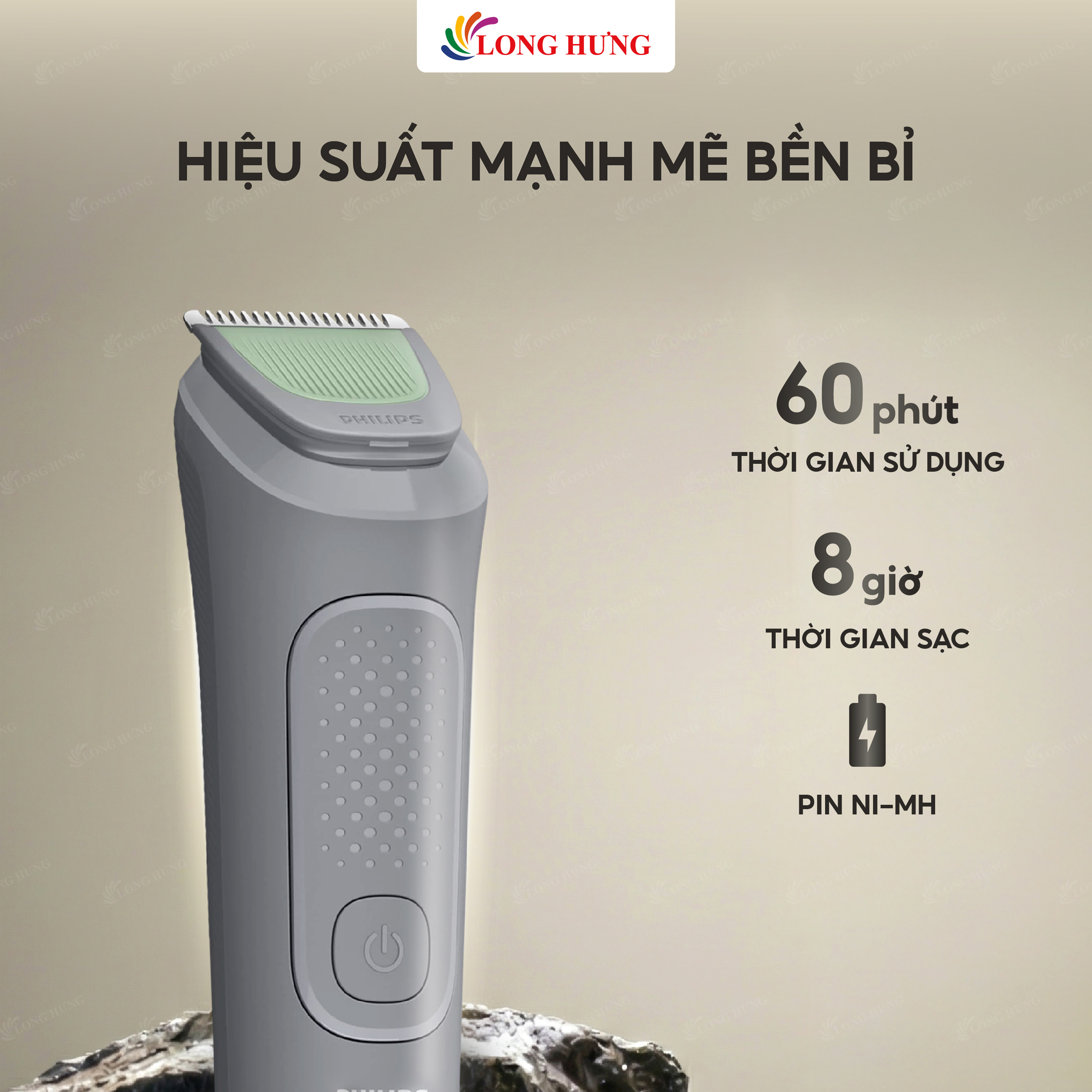 Tông đơ đa năng Philips All-in-One Trimmer 3000 Series MG3911/15 - Hàng chính hãng