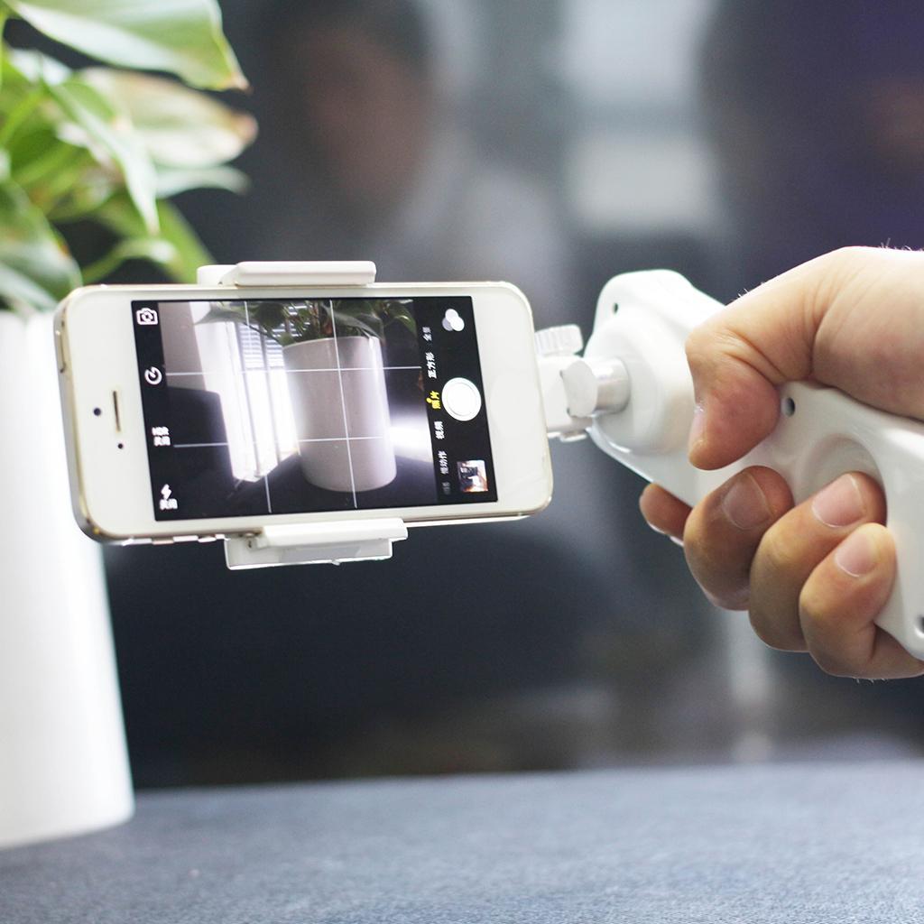 Handheld Gimbal Folding Stabilizer Phone Holder Adjustable 2 Axis
