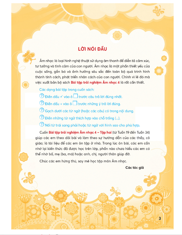 Sách - Combo Bài tập trải nghiệm âm nhạc 4 - tập 1 + 2 biên soạn theo chương trình giáo dục phổ thông mới