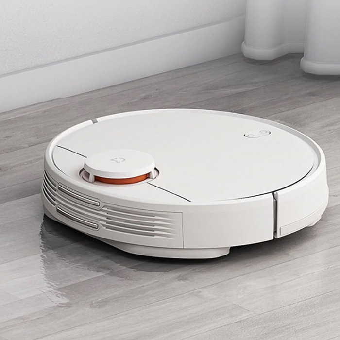 Robot hút bụi lau nhà thông minh Xiaomi Mi Robot Vacuum-Mop P SKV4110GL màu trắng - Hàng Chính Hãng