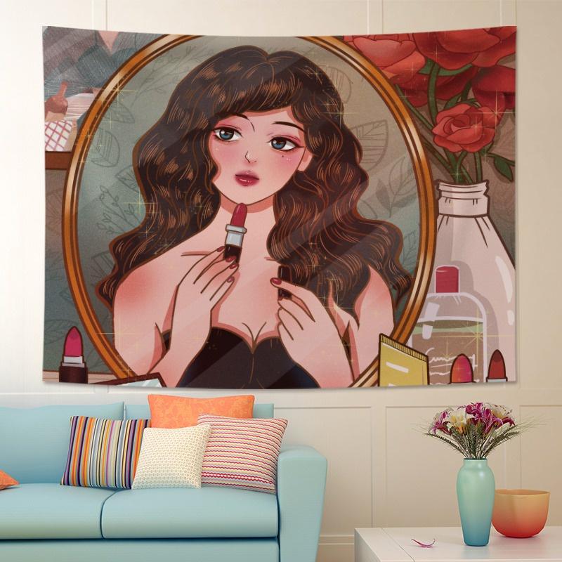 Vải treo tường Decor Bộ sưu tập CÔ GÁI DỄ THƯƠNG PHONG CÁCH HIỆN ĐẠI mẫu hot nhất