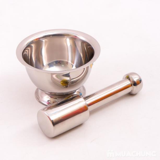 Bộ Chày Cối Inox Cao Cấp - Giao Hàng Toàn Quốc