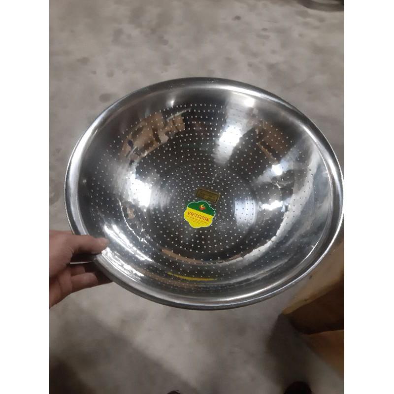 Rá inox vo gạo,lỗ nhỏ (CHÍNH HÃNG Vietcook) đủ size từ 32/34/36/38/40/42/44/46/48/50/52/54/56/58/60/ 62 inox 304chống rỉ