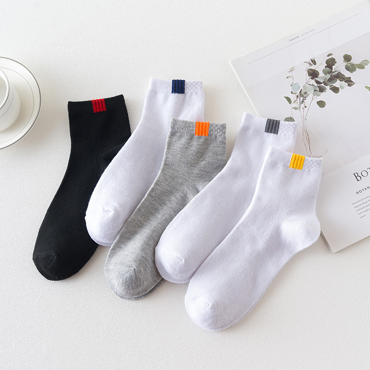Set 5 Đôi Tất Vớ Cho Nam Cổ trung thể thao