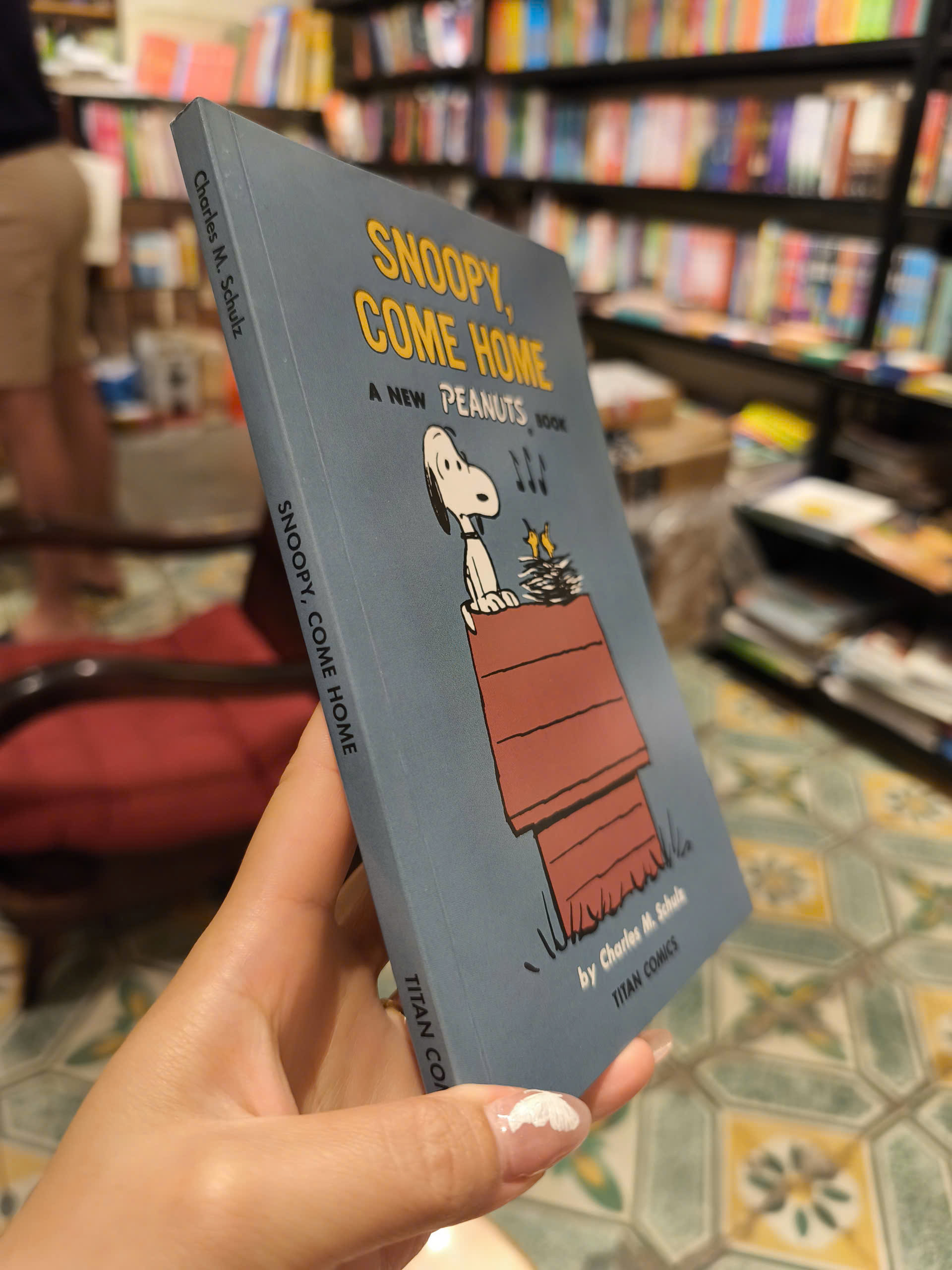 Sách - Snoopy, Come Home by Charles M Schulz - A New Peanuts Book - Children Picture Story book