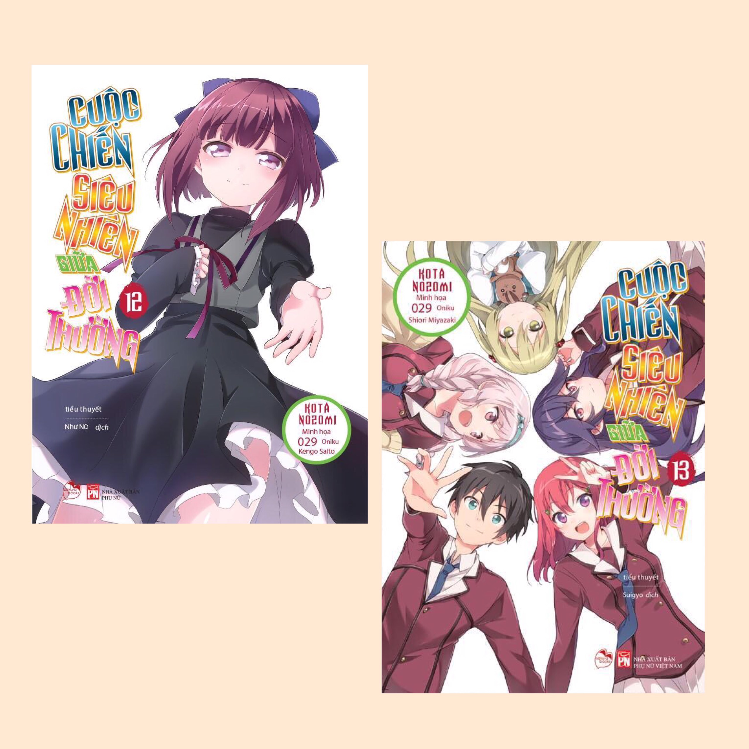 Combo Light Novel Đặc Sắc: Cuộc Chiến Siêu Nhiên Giữa Đời Thường