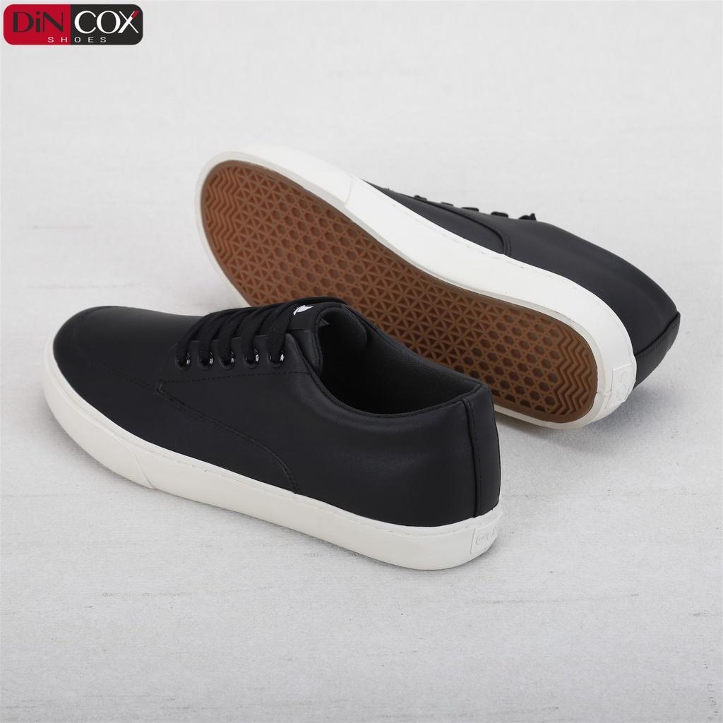 Giày Sneaker Da Nam DINCOX D06 Thể Thao, Năng Động Black