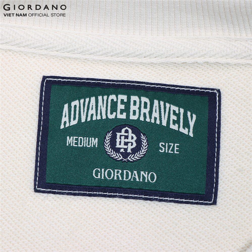 Áo Thun Dài Tay Nam Sweater Advance Bravely Giordano 01092608