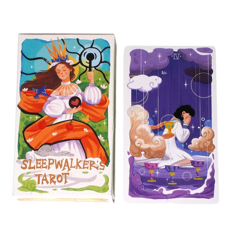 Bộ bài Sleepwalkers Tarot 78 lá bài tặng đá thanh tẩy