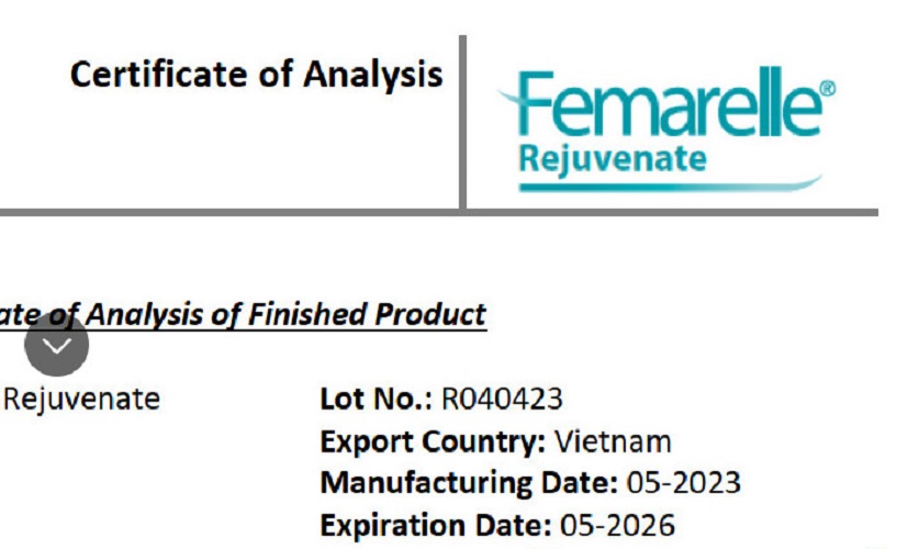 Femarelle Rejuvenate-Thực phẩm bảo vệ sức khỏe dành cho PN giai đoạn tiền mãn kinh: Cải thiện cảm xúc, giấc ngủ, giảm mệt mỏi, giúp tóc khỏe, tăng độ đàn hồi cho da...