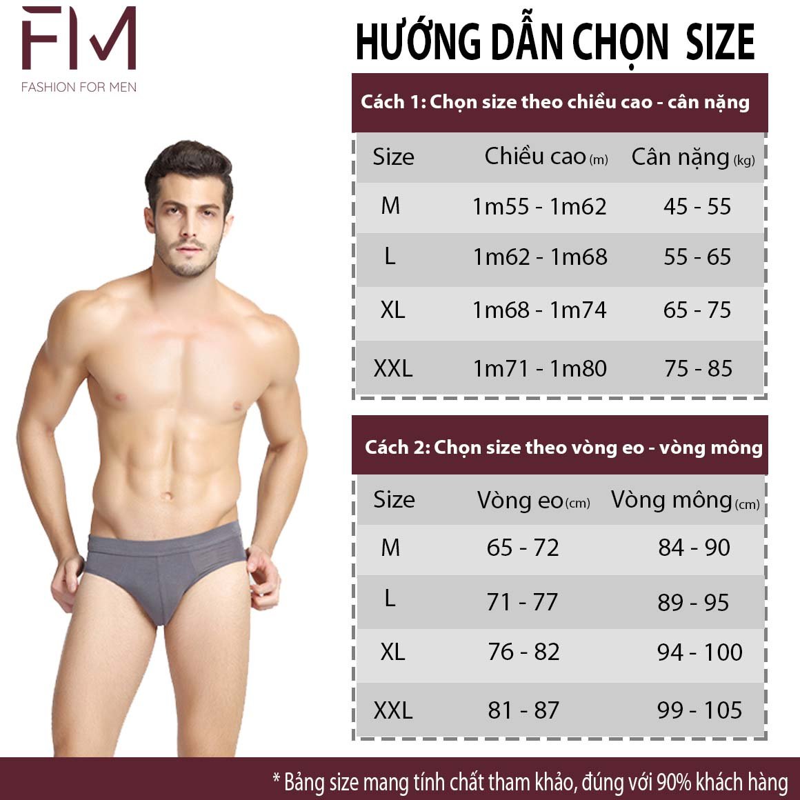 Hình ảnh Hộp 4 quần boxer nam thun lạnh, quần lót nam co dãn 4 chiều- Formen Shop- FMQS017