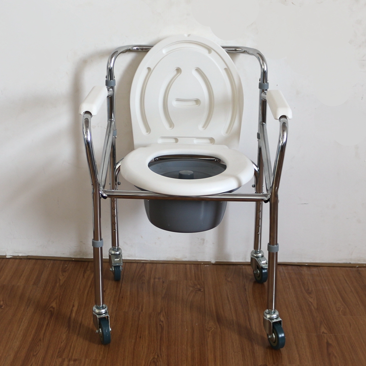 Ghế bô vệ sinh có bánh xe - Hàng Tiêu Chuẩn bệnh viện