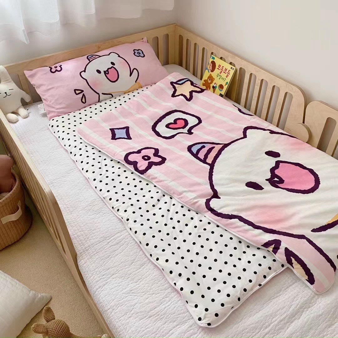 Túi Ngủ Ủ Ấm Cho Bé Vải Nỉ Co Dãn 4 Chiều