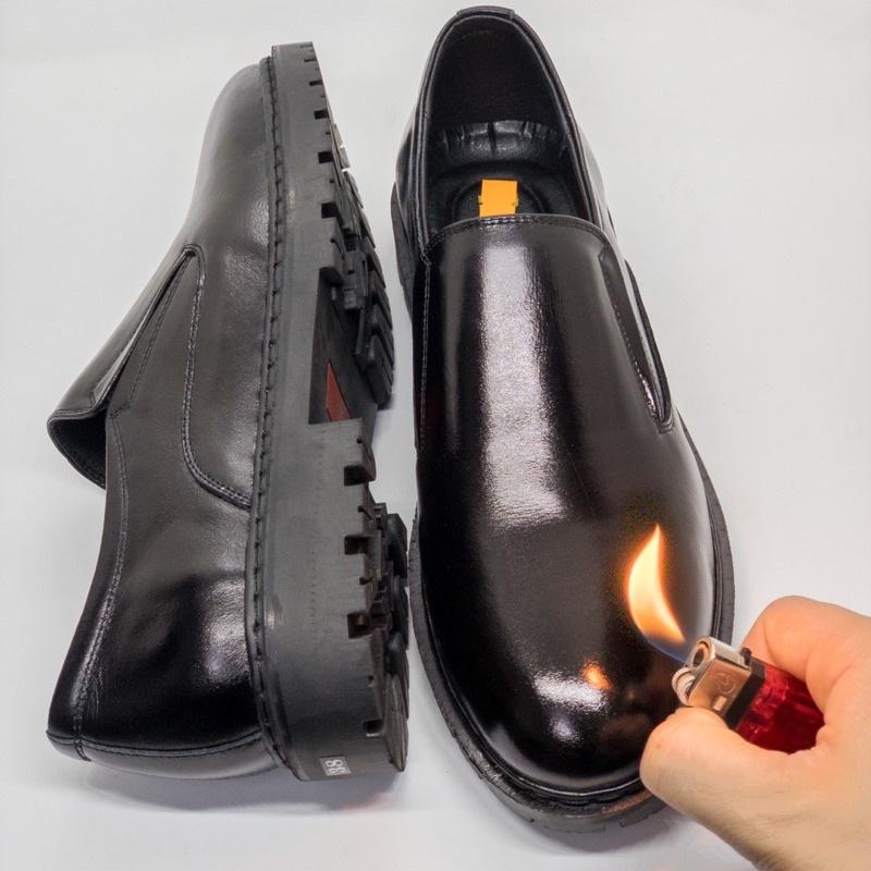 Giầy đốc lười da bò cao cấp tomshoes, cam kết da thật 100%