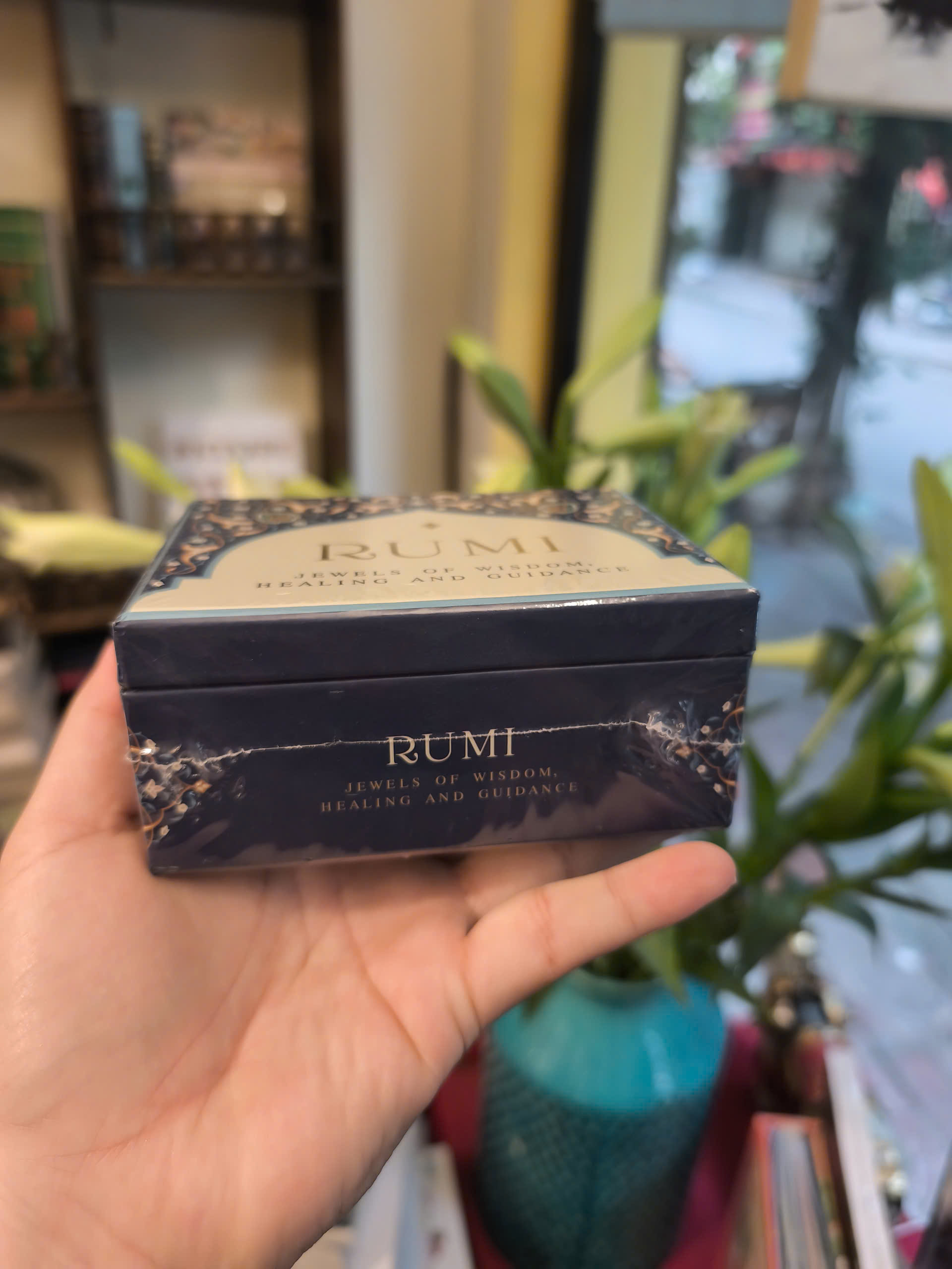 Sách - Rumi: Jewels of Wisdom, Healing &amp; Guidance - 55 Cards of Bliss &amp; Reverie|Self Help/Nhập khẩu