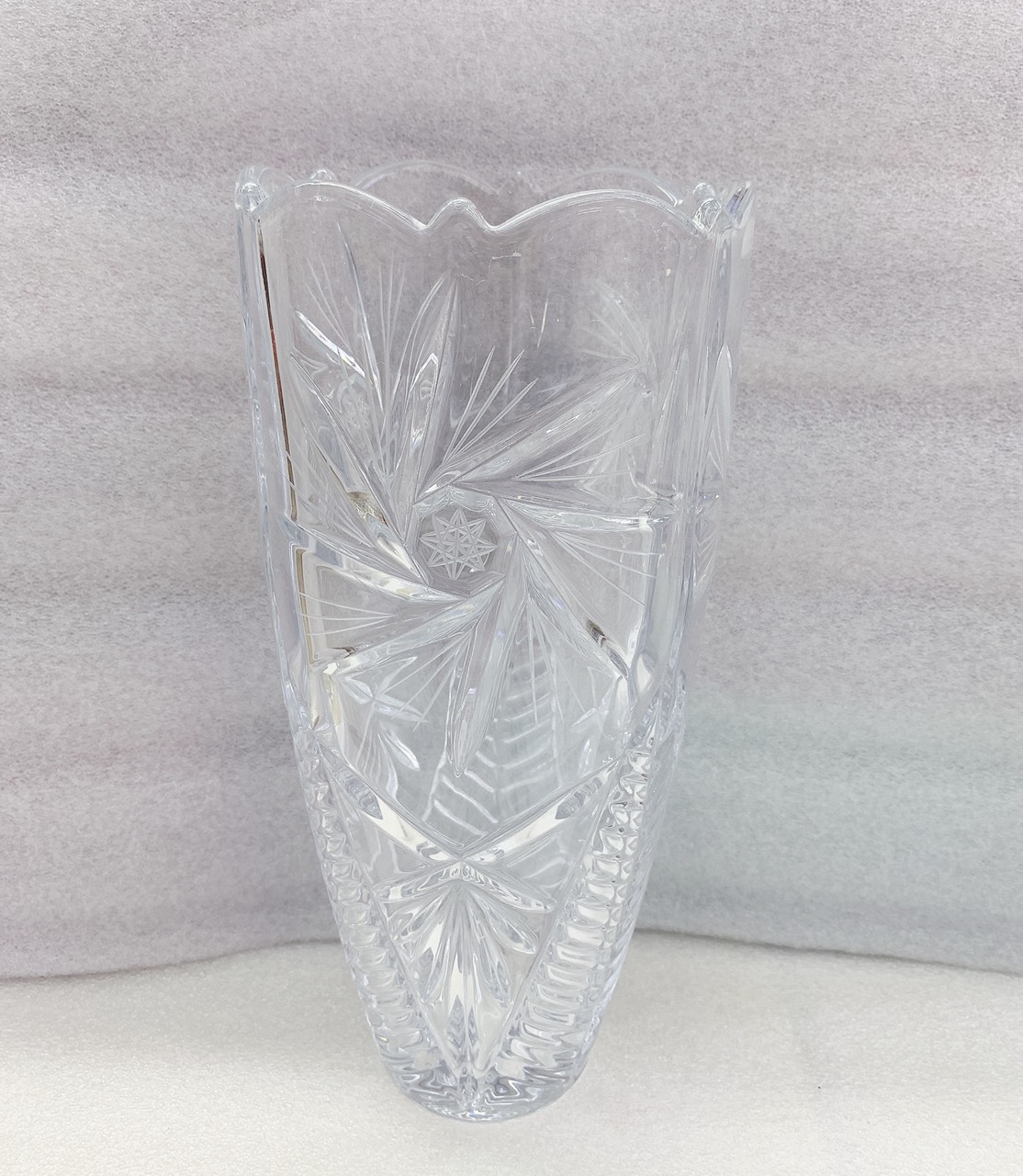 BÌNH CẮM HOA THỦY TINH CAO CẤP DÁNG CHỮ V 30CM - ANTH506