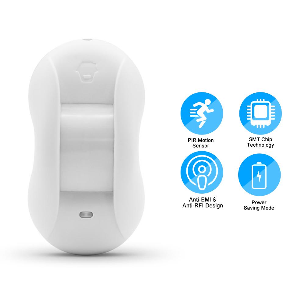 Chuango PIR-800 315MHz PIR Motion Sensor Window Curtain Passive Infrared Alarm Detector For Home Burglar Security Alarm System