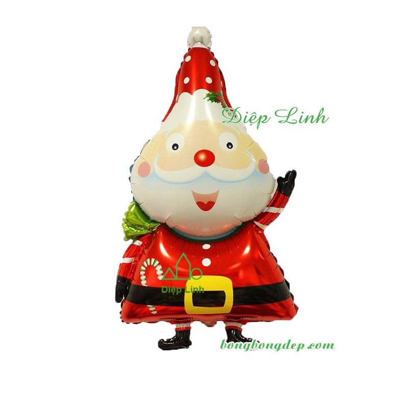 Bong bóng trang trí giáng sinh hình ông già Noel , người tuyết , tuần lộc
