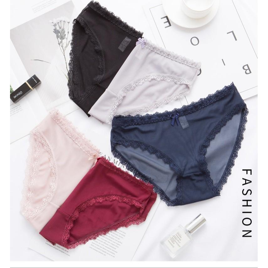 Quần lót nữ Quần lót ren lưới sexy Q06