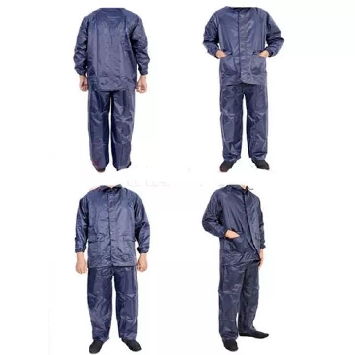 Bộ áo mưa 2XL vải dù cao cấp ,chống thấm ,chống nước ,dày , trang nhã nhỏ gọn tiện dụng mang theo cho cả nam và nữ
