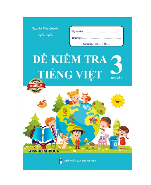 Hình ảnh Sách - Đề Kiểm Tra Tiếng Việt 3 - Học Kì 1