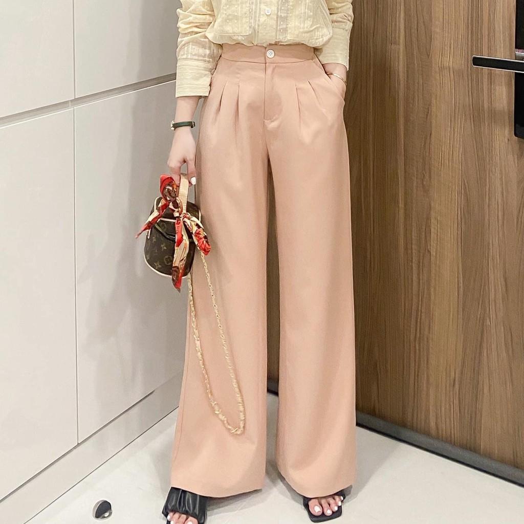 QUẦN ỐNG RỘNG NHIỀU MÀU KÈM ẢNH CHỤP TẠI SHOP