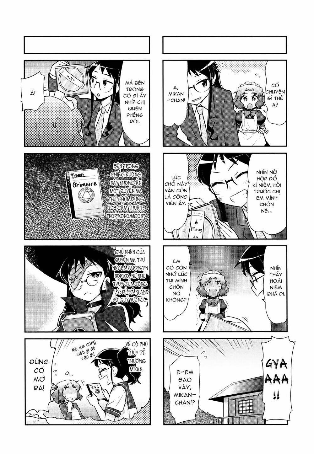 majyo to houki to kurobuchi megane chapter 19 8