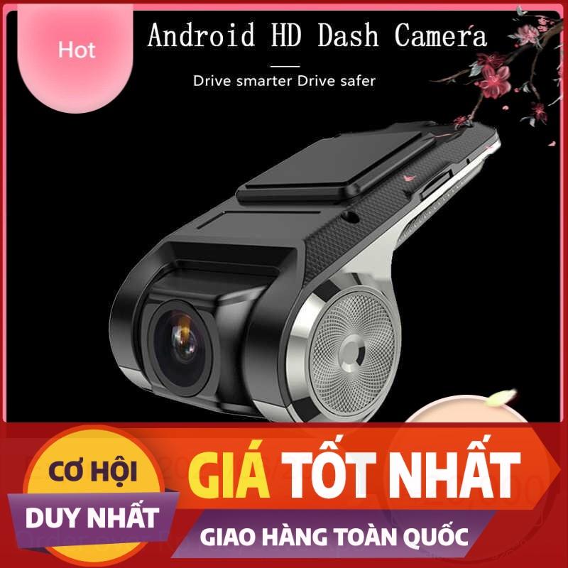 Camera Hành Trình Ô Tô Camera U2 Tích Hợp Màn Hình Android Sắc Nét Full HD 1080p - Cổng USB