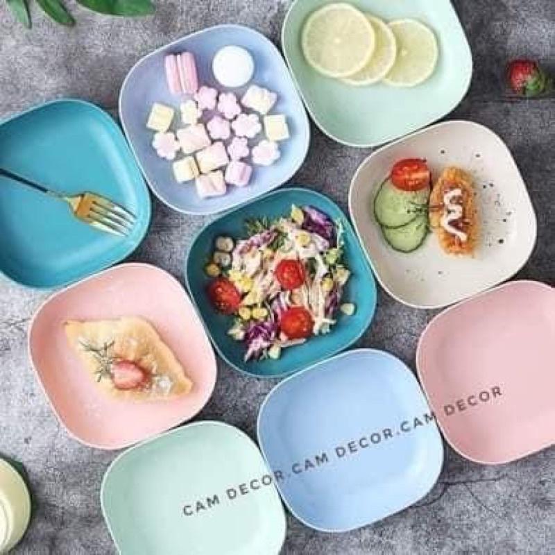 Set 8 đĩa lúa mạch cao cấp