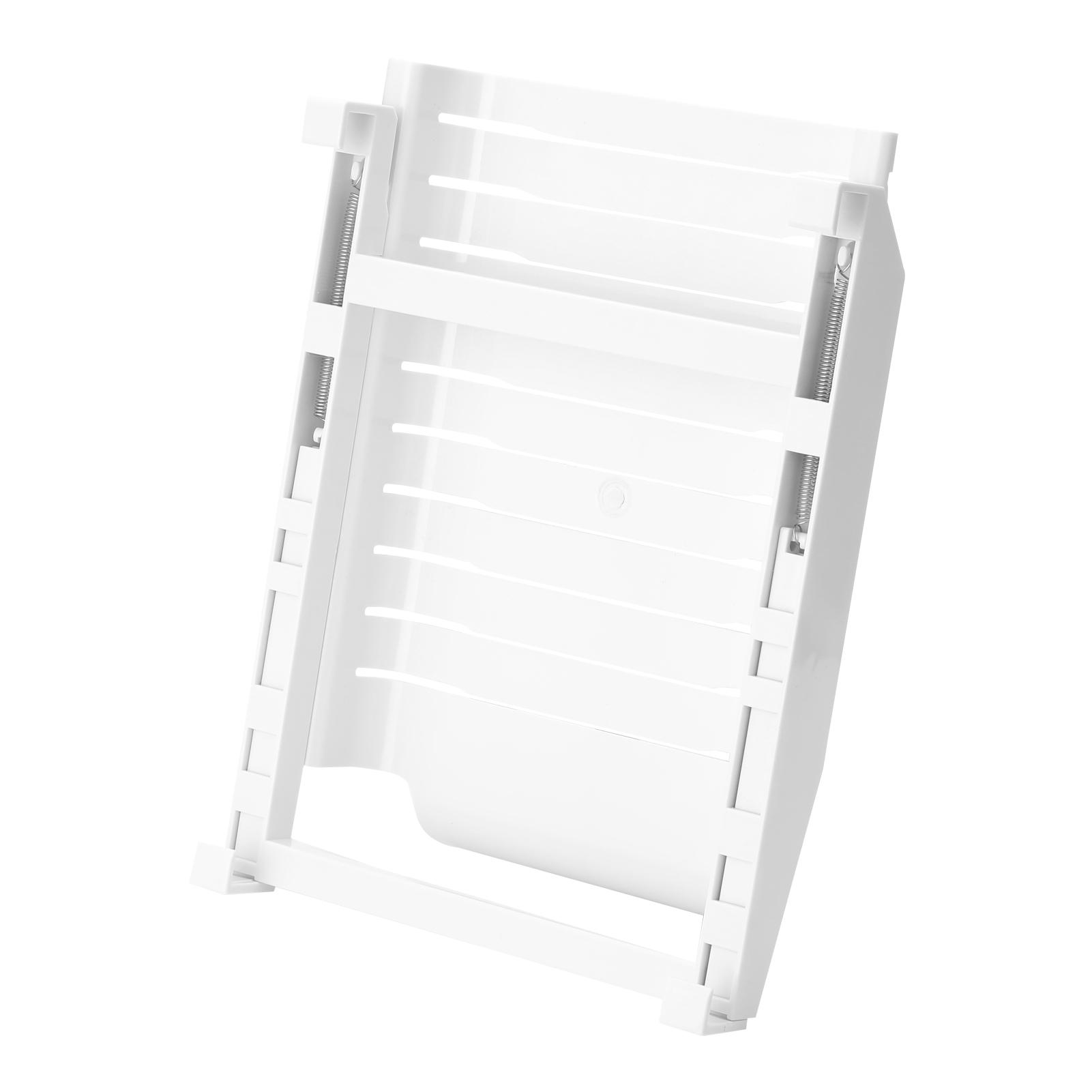 Giá để đồ 10 khe trong tủ lạnh có thể giữ túi thực phẩm chắc chắn, không trơn trượt, không dễ rơi ra