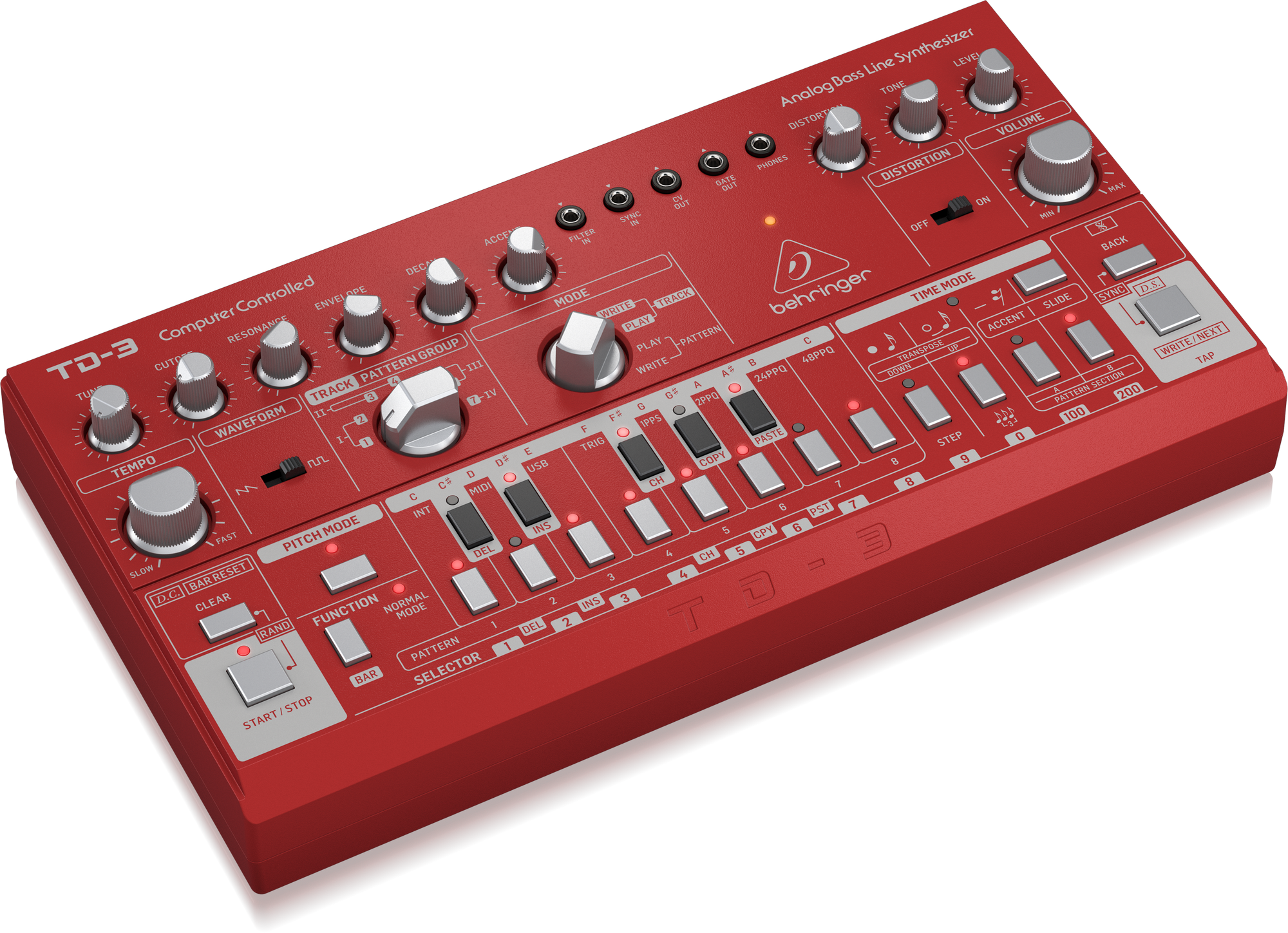 Behringer Analog Bass Line Synthesizer TD-3-RD- Hàng Chính Hãng