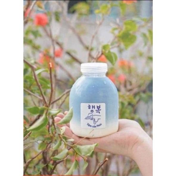 50 Chai Nhựa 500ml Tròn Lùn Miệng Rộng Nắp Fi38. Chai Đã Kèm Nắp. Nhựa HuySun
