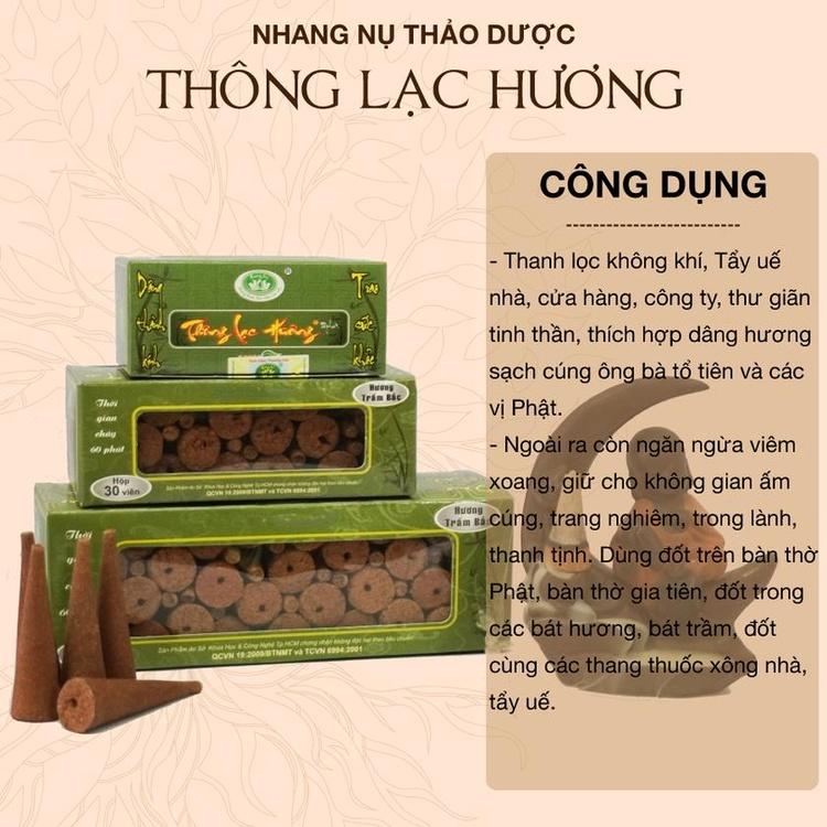 Nhang nụ Sạch Phương Anh - Nhang nụ sạch từ bột thảo mộc - THÔNG LẠC HƯƠNG