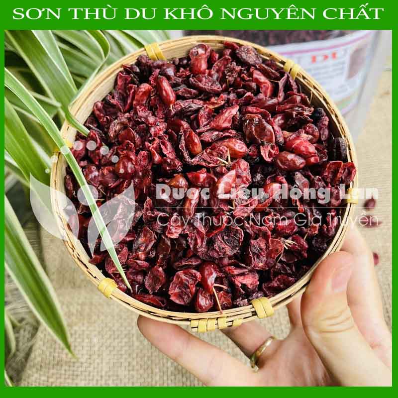 100g Sơn thù du vị thuốc bắc khô sạch