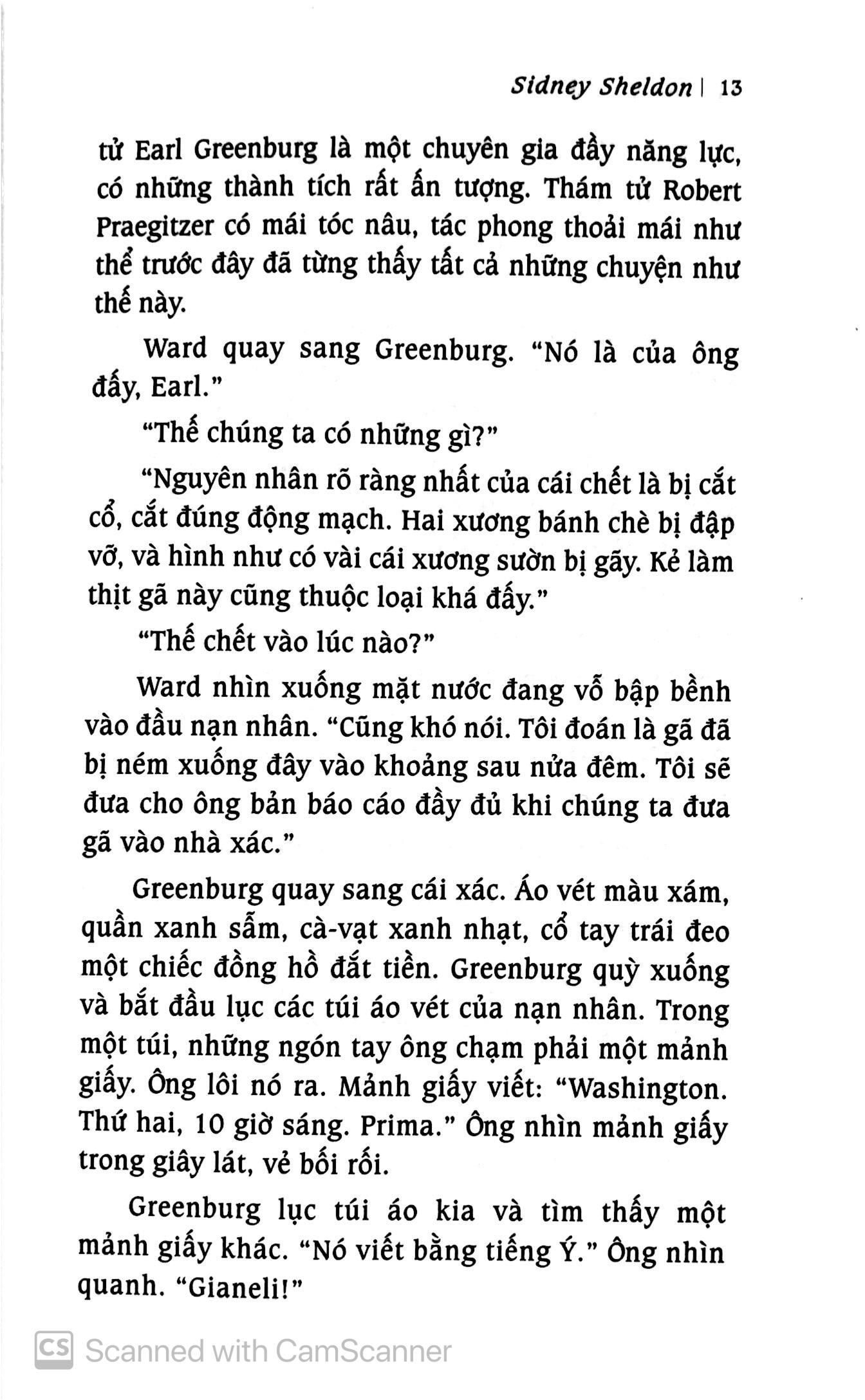 Bóng Tối Kinh Hoàng (Truyện trinh thám) - Sidney Sheldon