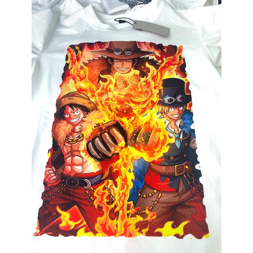 Áo Thun Ace Hỏa Quyền Cực Đẹp | Áo ACE Đảo Hải Tặc One Piece Tshirt | Áo Chất Store