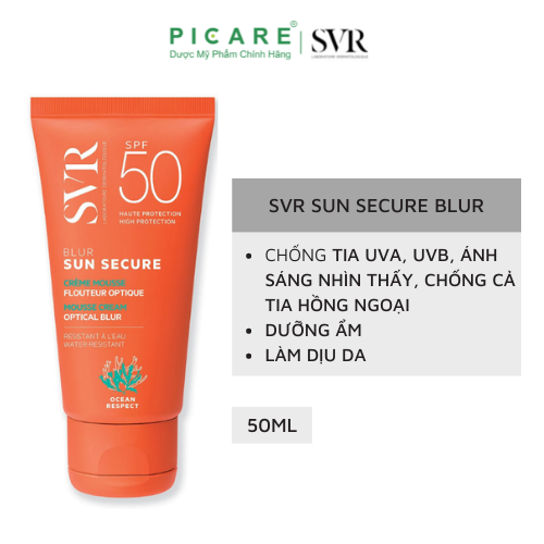 Kem Chống Nắng SVR Sun Secure Blur SPF50+ (50ml)